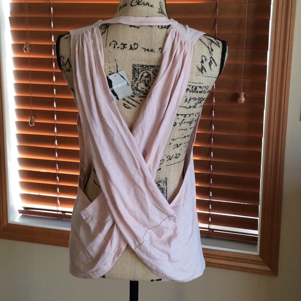 Nwt Fp Movement Fearless Criss-Cross Back Tank Top - image 3